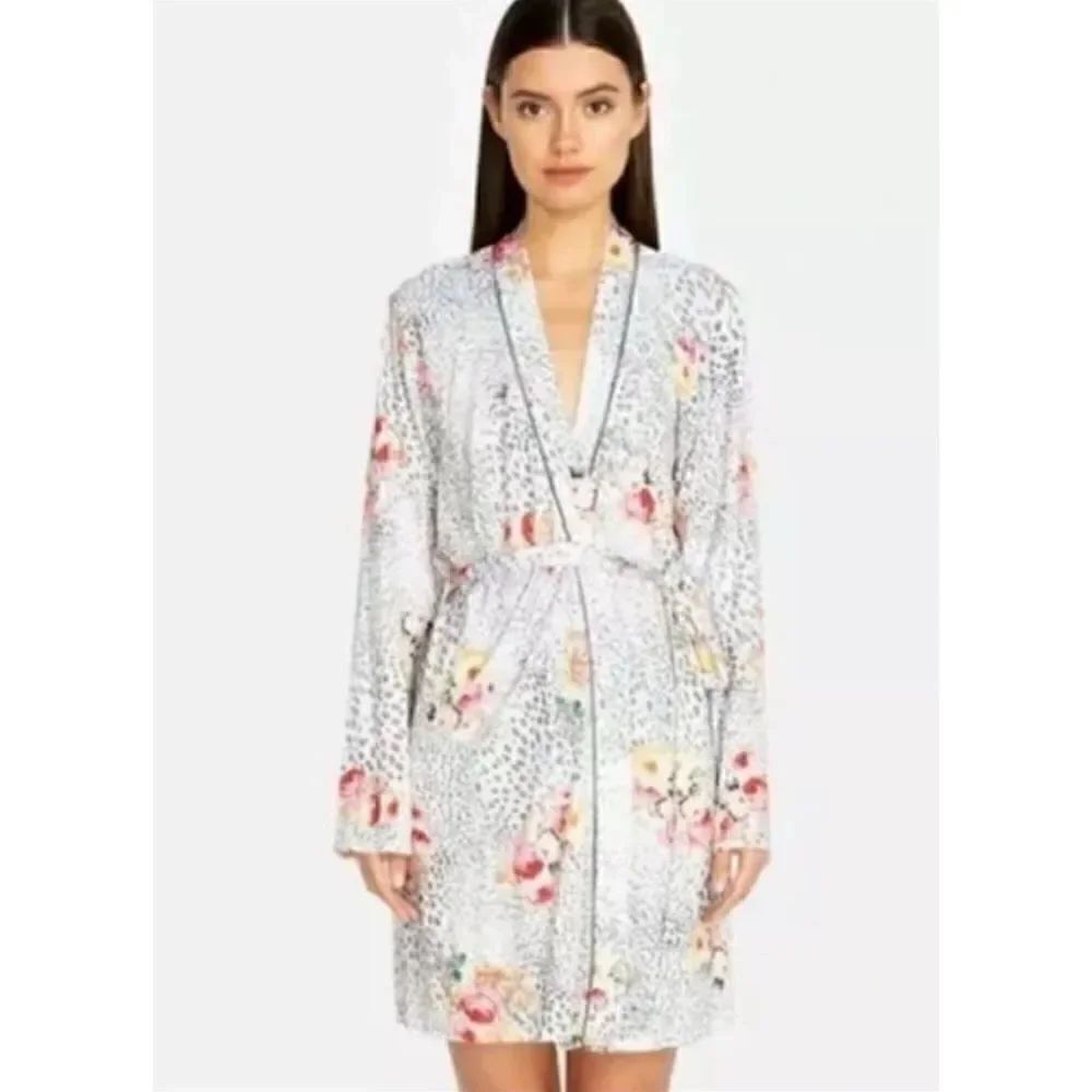 Johnny Was Winery Sleep Robe Size XS